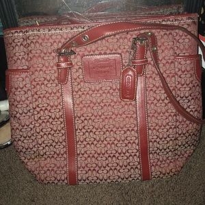 Red Coach purse